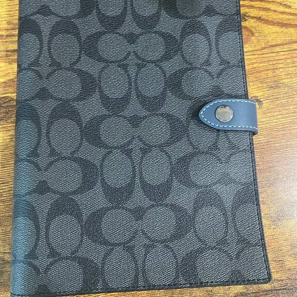 Coach Signature Notebook